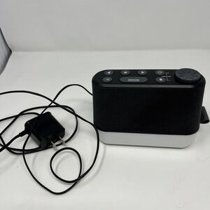 i-box MiniGlow Bedside Alarm Clock with FM Radio Nightlight Natural Sounds RGB‎